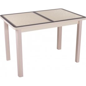 Стол Чинзано ПР молочный дуб / 12 D-2 / ножка 04 молочный дуб