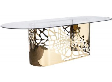 Стеклянный стол Асл