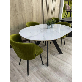 Стеклянный стол Бонжур 100