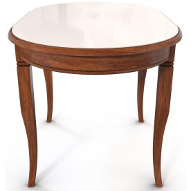 Стеклянный стол Бруно 120/75-ОВС