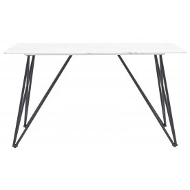 Стеклянный стол Леррой 140