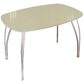 Стеклянный стол Лотос 1100 х 700