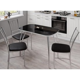 Стеклянный стол Лотос 1200 х 800