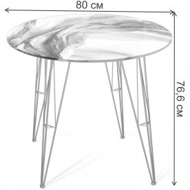 Стеклянный стол Sheffilton SHT-TU10/TT32 80