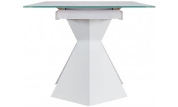 Стеклянный стол Shevron