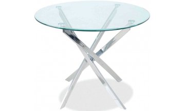 Стеклянный стол Agis d90