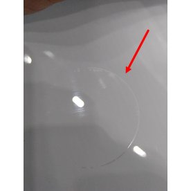 Стеклянный стол Tulip 90