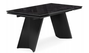 Стеклянный стол Вейв