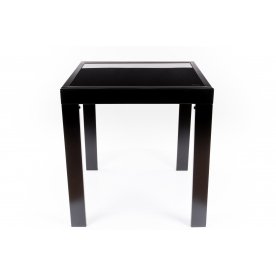 Стол 1107 черное стекло