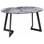 мрамор серый / черная шагрень