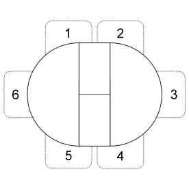 Стеклянный стол 1000 C