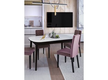 Стеклянный стол Джой 1300