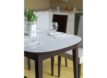 Стеклянный стол Джой 1300