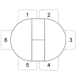 Стеклянный стол 1000 M