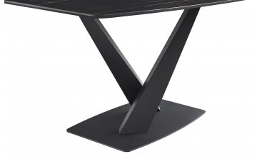 Стеклянный стол Норманн