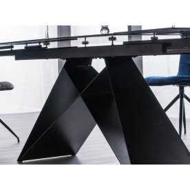 Стеклянный стол Westin II 160 160-240/90/76