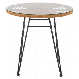 Стеклянный стол Falcon 79/76