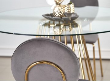 Стеклянный стол Пул 120/75