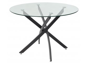 Стеклянный стол Petal D110