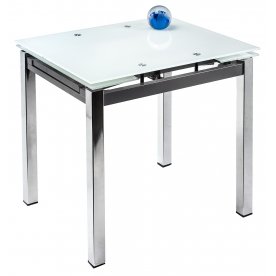 Стол раскладной Kvadro 80 экстра белый