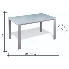 Стеклянный стол LL1200