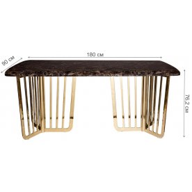 Стол Dark Emperador 33FS-DT1800-PG