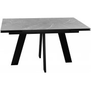 серый мрамор / черный