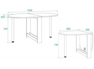 Стол-книжка СП-12