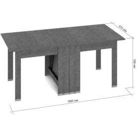 Стол-книжка СКР-17 2400