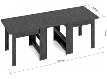 Стол-книжка СКР-17-Р 2500