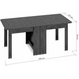 Стол-книжка СКР-17-Р 2600