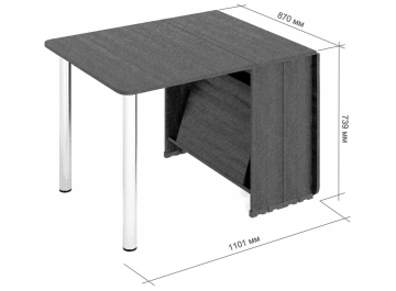 Стол-книжка СКР-6-Р