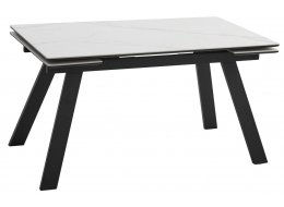 Керамический стол Морис-2 белый мрамор