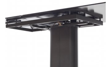 Керамический стол Kai 140 испанская керамика TL-110 темно-серый / черный