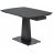 matt black marble solid ceramic / black