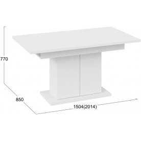 Стол на тумбе Детройт Тип 1