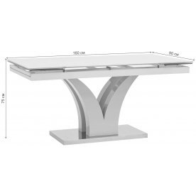 Стол на тумбе Аурелия 160