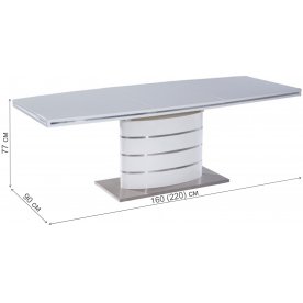 Стол на тумбе Fano 160