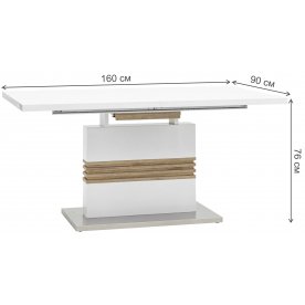 Стол на тумбе Линго 160