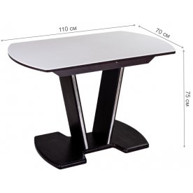 Стол на тумбе Румба ПО КМ 04 ВН 03 ВН