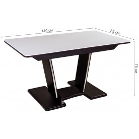 Стол на тумбе Румба ПР-2 КМ 04 ВН 03-2 ВН