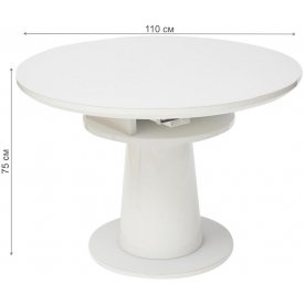 Стол на тумбе Solara mod. 01 110y