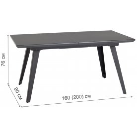 Стеклянный стол Пелла