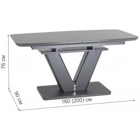 Стол на тумбе Витта