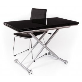 Стол-трансформер B2166 черный лак