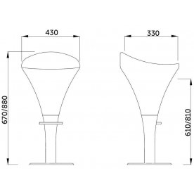 Барный стул Bomba