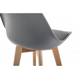 Барный стул Burbon серый