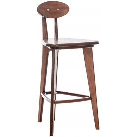 Барный стул четыре ножки прямые