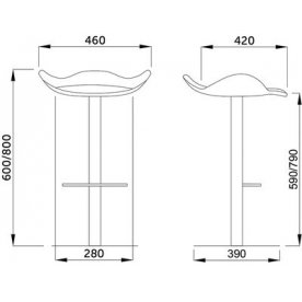 Барный стул Cuba
