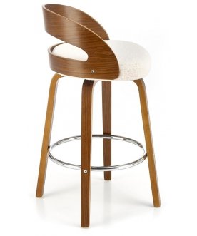 Барное кресло Halmar H-110 орех / кремовый